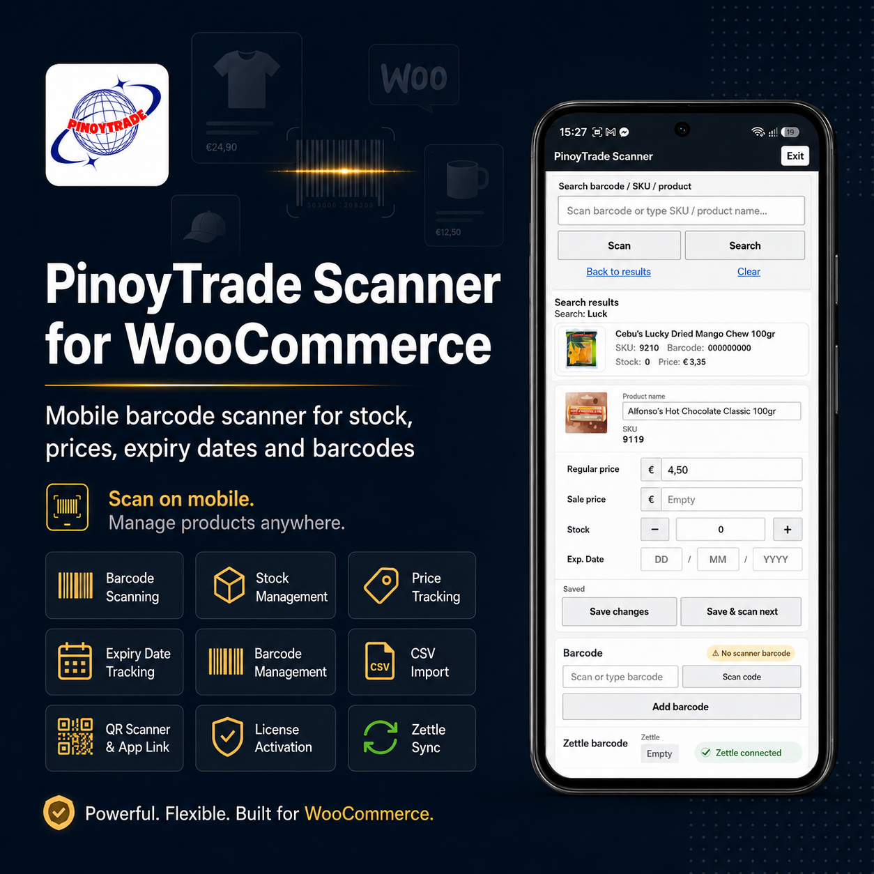 PinoyTrade Scanner for WooCommerce