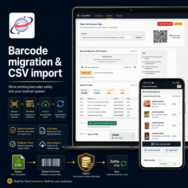 barcodescanner 5a PinoyTrade Scanner for WooCommerce